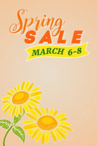 Spring Retail Sale Spring Sale Template | PosterMyWall