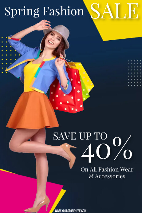 SPRING SALE POSTER Template | PosterMyWall