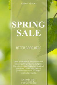 SPRING SALE AD Flyer Template | PosterMyWall