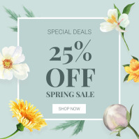 Spring Retail Sale Spring Sale Social Media Post Template | PosterMyWall
