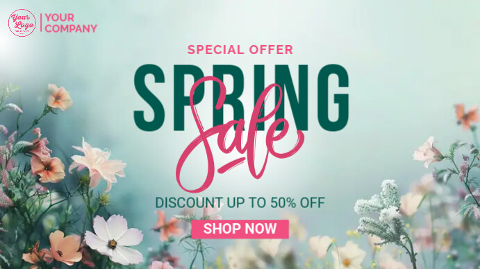 Spring Sale Promotion Template | PosterMyWall