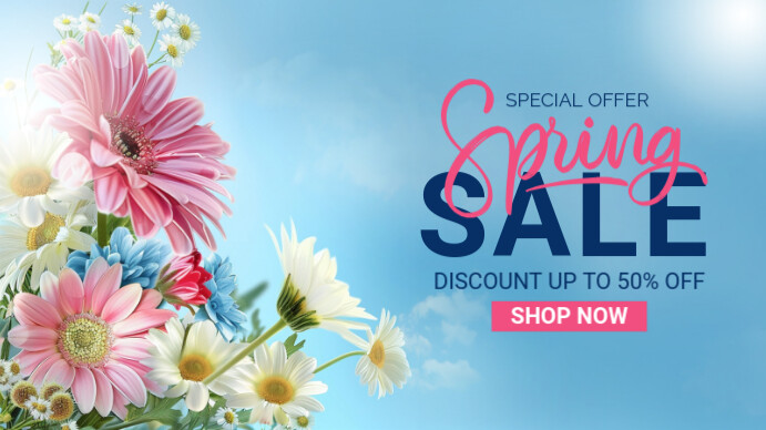 Spring Sale Promotion Template | PosterMyWall