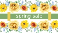 Spring Sale Templates Заголовок блога