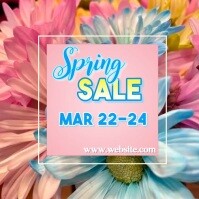 Spring Advertisement Video Spring Sale Video Ad Template | PosterMyWall