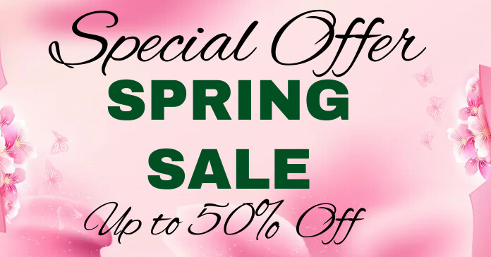 Spring sales design template | PosterMyWall