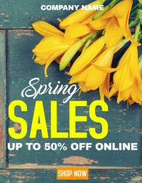 Spring Sale Flyer Template | PosterMyWall