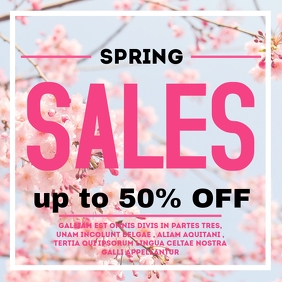 Spring Sale Template | PosterMyWall