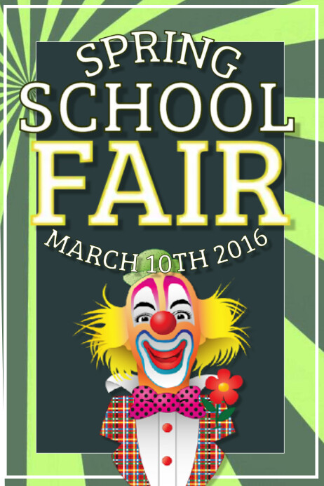 Spring School Fair Template | PosterMyWall