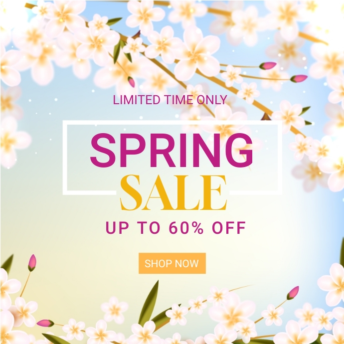 Spring Season Template | PosterMyWall