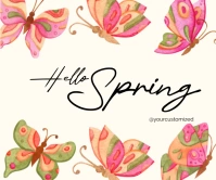 Spring Season Umugqa Omkhulu template