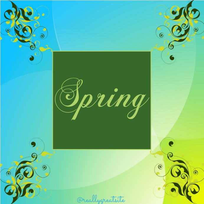 Spring Season Template | PosterMyWall