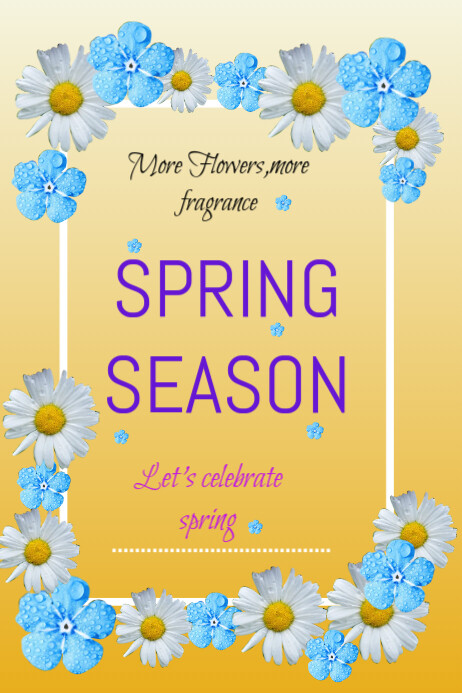spring season flyer Template | PosterMyWall