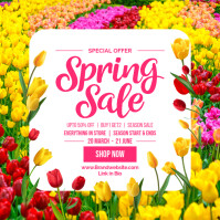 Template Spring | PosterMyWall