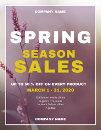 Spring Sale Flyer Template | PosterMyWall