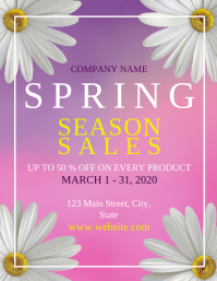 Spring Sales Event Template | PosterMyWall
