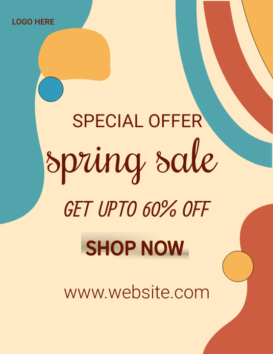 Plantilla de Spring special offer sale poster template | PosterMyWall