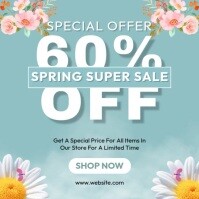Spring Mail Ad Spring Sale Ads Template | PosterMyWall