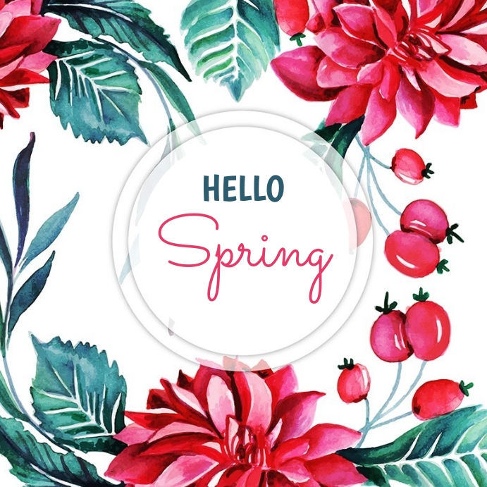 Spring Template | PosterMyWall