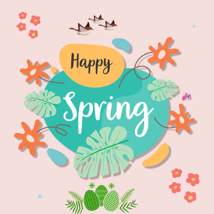 Spring template | PosterMyWall