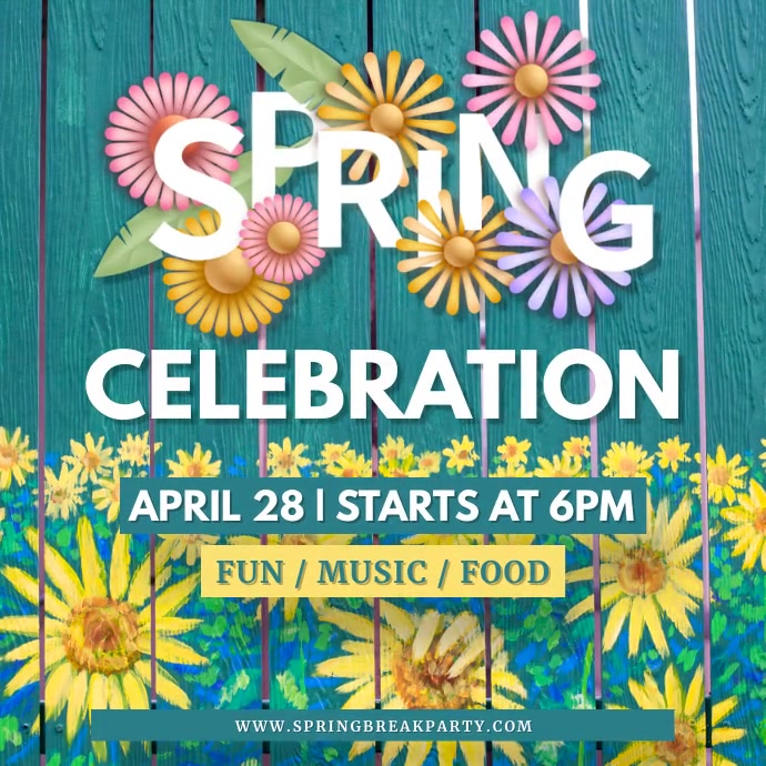 Copy of Spring Template | PosterMyWall