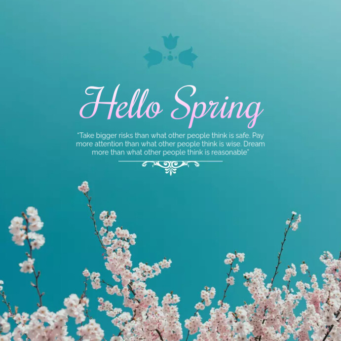 Spring Template | PosterMyWall