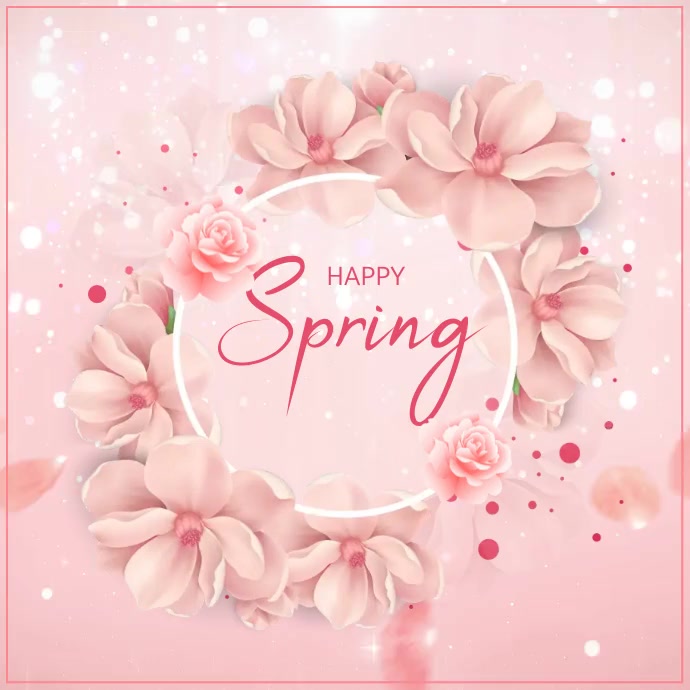Creating A Spring Indesign Spark Spring template | PosterMyWall