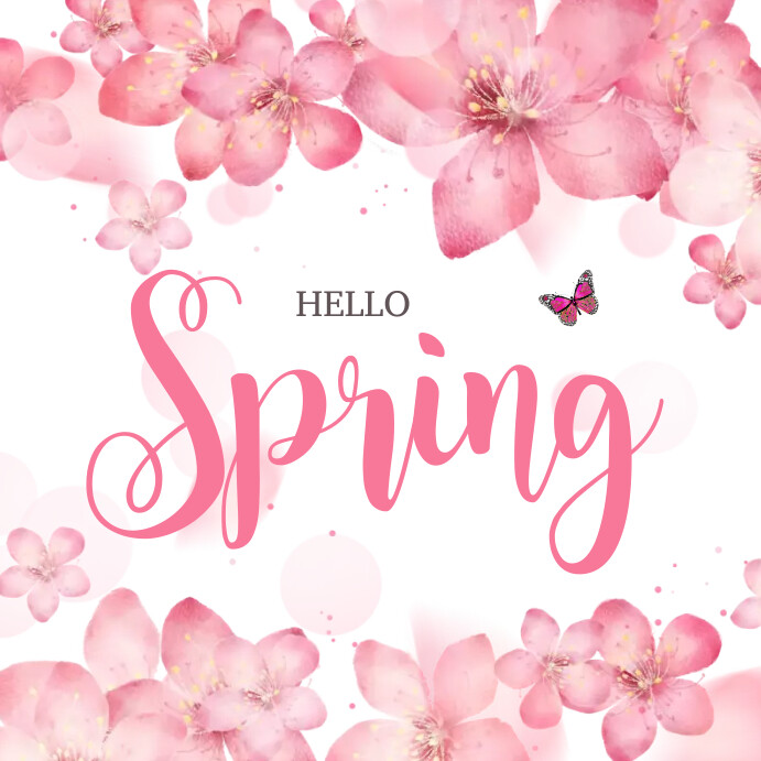 Spring Template | PosterMyWall