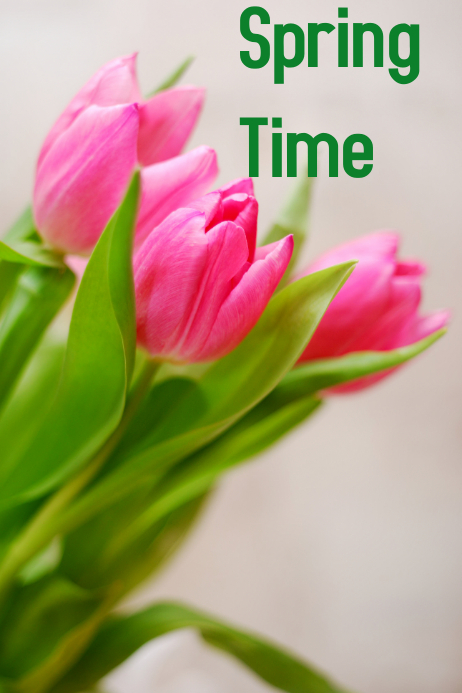 Spring Time Template | PosterMyWall