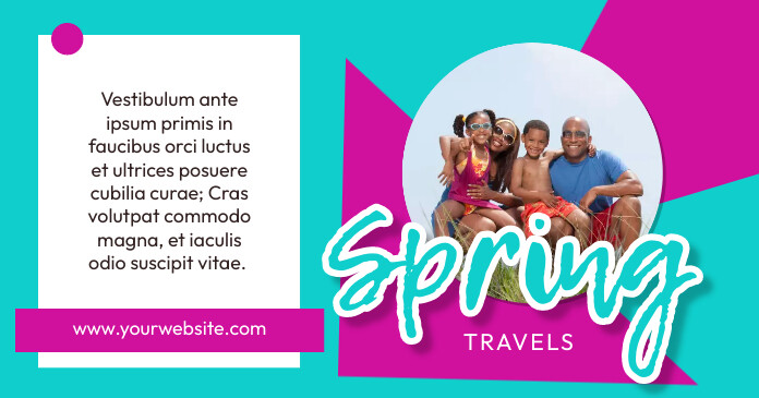 Spring Travels Template | PosterMyWall