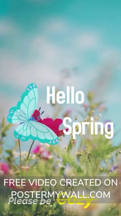 Spring Video Template | PosterMyWall