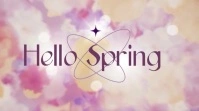 Spring video template Digital Display (16:9)