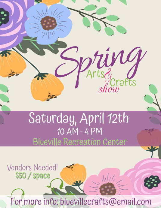 Springs Arts & Crafts Flyer - 2 Template | PosterMyWall