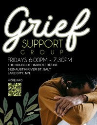 Black Grief Support Group Volante Template