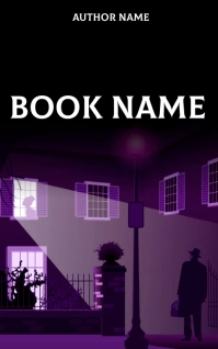 Spy Mystery story Book cover design template Kindle/Book Covers