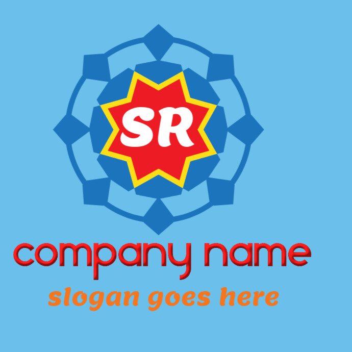 Copy of SR company logo / business logo/ brand logo | PosterMyWall