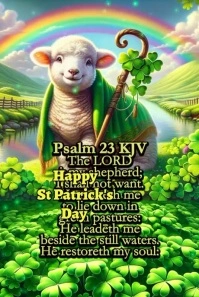 St Patrick's Day Pinterest Grafieka template
