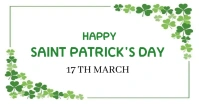 St Patrick's Day ภาพที่แชร์บน Facebook template
