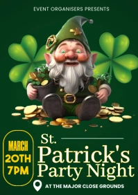 St Patrick's Day Templates A3