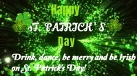St Patrick's day video Digital Display (16:9) template