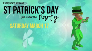 St Patrick’s day party Presentation (16:9) template