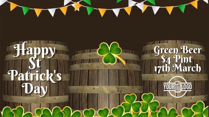 St Patrick's Bar Pub Event Video Template