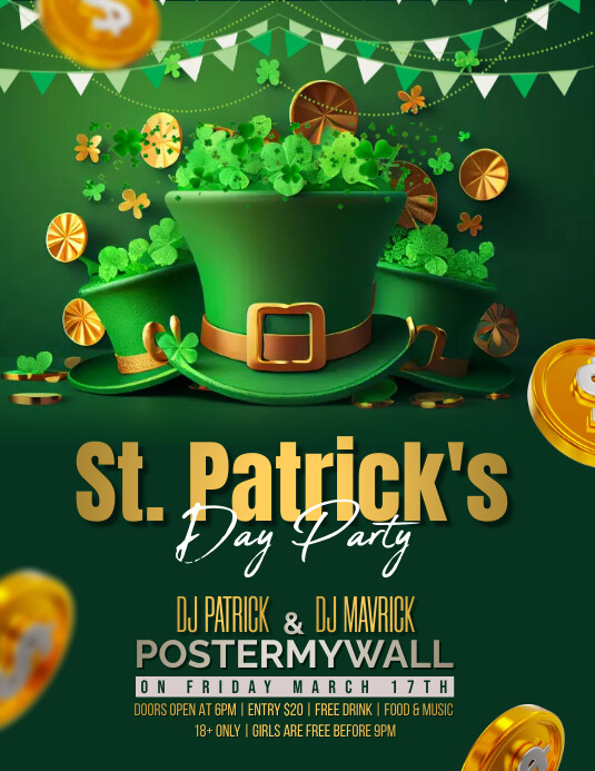 Copy of St patrick's day | PosterMyWall