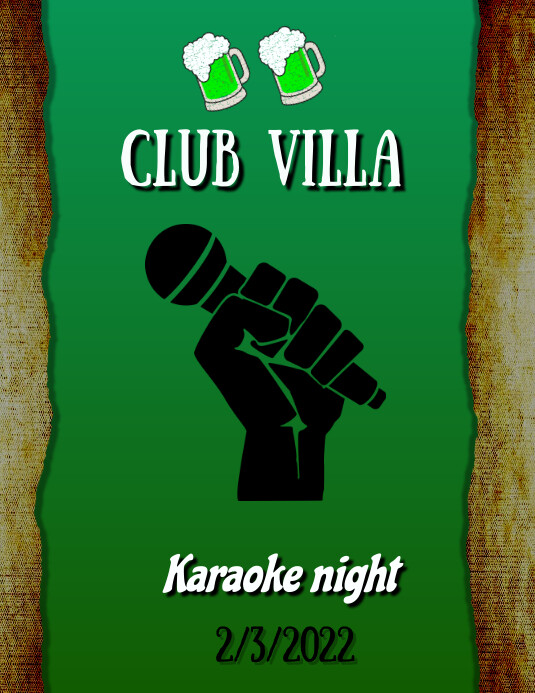 St Patrick's template Flyer (US Letter)