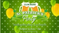 St Patrick's Music Party Video Template Facebook-Covervideo (16:9)