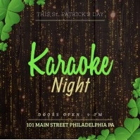 St Patrick's Karaoke Video template