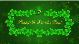 St Patricks day Facebook Cover Video (16:9) template