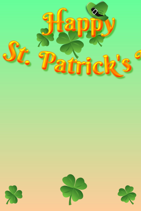 happy-st-patrick-s-day-template-postermywall