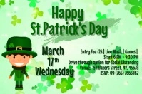 St Patricks Day Template Poster