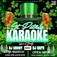 st patricks Instagram-opslag template