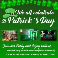 st patrick´s day Logo template